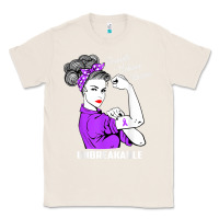 Natural Domestic Violence Warrior Unbreakable Awareness Gift Classic Tee - minhPixels