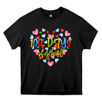 Black 100 days of school Heavy Core Tee - Artiststas
