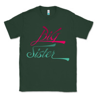 Sports Green Big Sister love Big Sis Gift ba Classic Tee - minhPixels