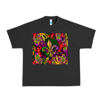 Pigment Black mardi gras Urban Heavy Tee - CowGirlArtShop