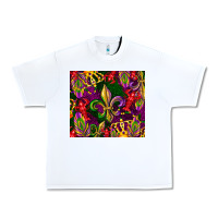White mardi gras Urban Heavy Tee - CowGirlArtShop