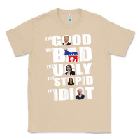 Mushroom The Good The Bad The Ugly The Stupid The Idiot Politics TShirt Classic Tee - minhPixels