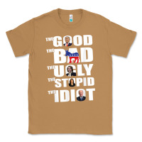 Toasted Coconut The Good The Bad The Ugly The Stupid The Idiot Politics TShirt Classic Tee - minhPixels