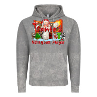 Cloud Rock santas favorite volleyball player Vintage Hoodie - CowGirlArtShop