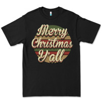 Black Merry Christmas Y'all Premium Tee - Bettercallsaul
