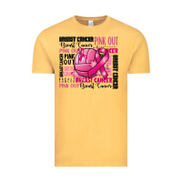Vintage Mustard volleyball pink out breast cancer Vintage Tee - RanaPortraitStore