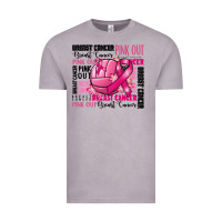 Vintage Zinc volleyball pink out breast cancer Vintage Tee - RanaPortraitStore