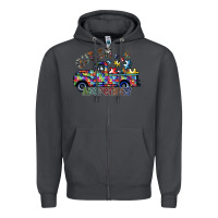 Smoke autism avareness Zipper Hoodie - SublimationCraftShop