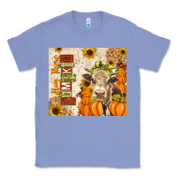 Colony Blue Fall Hay There Pumpkin Classic Tee - texasbilliewilder