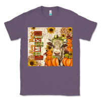 Lavender Fall Hay There Pumpkin Classic Tee - texasbilliewilder