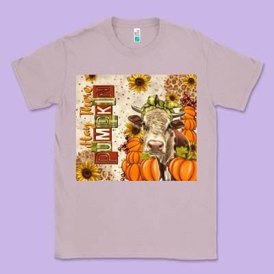 Fall Hay There Pumpkin Classic Tee Designed By Texasbilliewilder