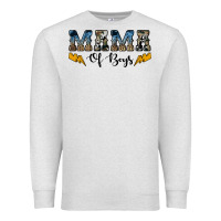 Oatmeal Heather western mama of boys Premium Sweatshirt - Artiststas