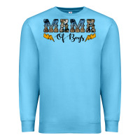 Ocean Blue western mama of boys Premium Sweatshirt - Artiststas