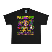 Black parading with my gnomies mardi gras Urban Heavy Tee - CowGirlArtShop