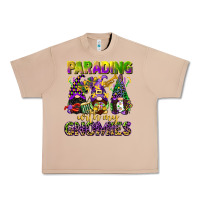 Burro parading with my gnomies mardi gras Urban Heavy Tee - CowGirlArtShop