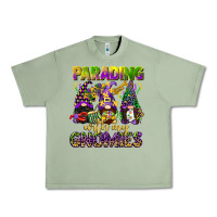Oil Green parading with my gnomies mardi gras Urban Heavy Tee - CowGirlArtShop