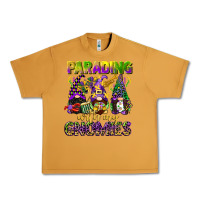 Peanut Butter parading with my gnomies mardi gras Urban Heavy Tee - CowGirlArtShop