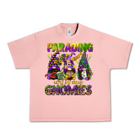 Salmon parading with my gnomies mardi gras Urban Heavy Tee - CowGirlArtShop