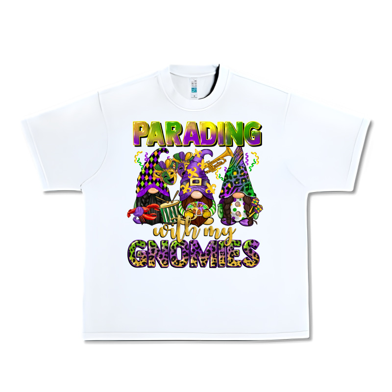 Parading With My Gnomies Mardi Gras Urban Heavy Tee by CowGirlArtShop | Teevron
