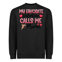 Black love message with cupid and hearts Heavyweight Sweatshirt - CowhideDigitalArt