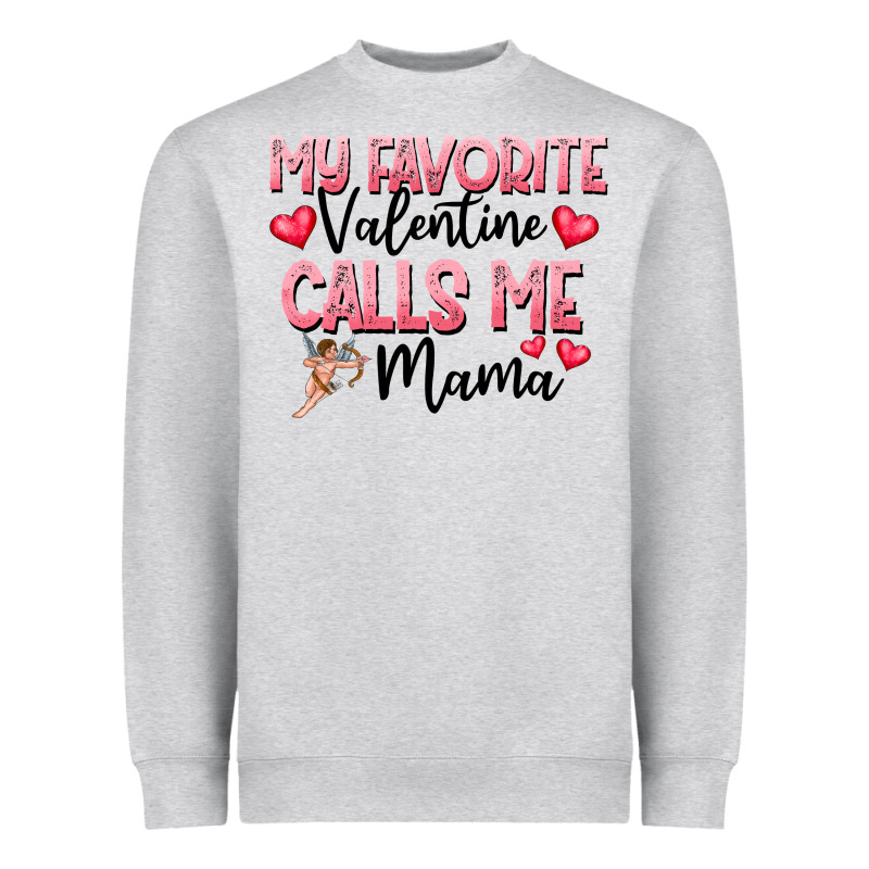 Love Message With Cupid And Hearts Heavyweight Sweatshirt by CowhideDigitalArt | Teevron