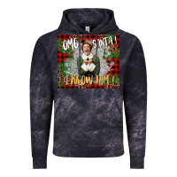 Cloud Black omg santa i know him elf Vintage Hoodie - CowGirlArtShop