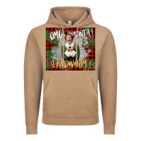 Vintage Coffee omg santa i know him elf Vintage Hoodie - CowGirlArtShop