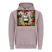 Vintage Zinc omg santa i know him elf Vintage Hoodie - CowGirlArtShop