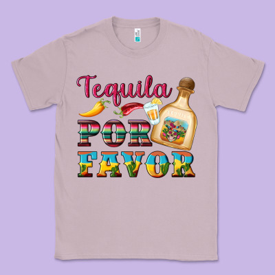 Mexican Tequila Por Favor Classic Tee Designed By Artiststas
