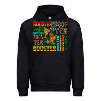 Black rooster Urban Hoodie - AdoDesignShop