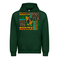 Foreset Green rooster Urban Hoodie - AdoDesignShop