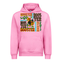 Fuchsia Pink rooster Urban Hoodie - AdoDesignShop
