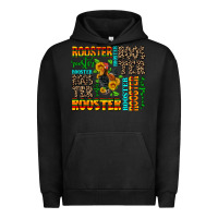 Pigment Black rooster Urban Hoodie - AdoDesignShop
