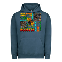 Pigment Midnight Navy rooster Urban Hoodie - AdoDesignShop