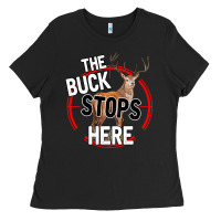 Black The Bucks Stops Here Ladies Tee - Bettercallsaul