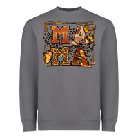 Storm Melanin leopard frame mama Mother's Day Heavyweight Sweatshirt - LillyAllenDesigns