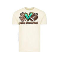 Vintage Arctic Peace love football Vintage Tee - HowdyJamesFarm