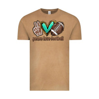 Vintage Camel Peace love football Vintage Tee - HowdyJamesFarm