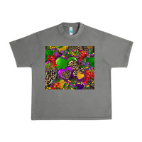 Tornado mardi gras hearts Urban Heavy Tee - CowGirlArtShop