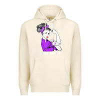 Tofu Domestic Violence Warrior Unbreakable Awareness Gift Premium Hoodie - minhPixels