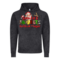 Vintage Black santas favorite softball player Vintage Hoodie - CowGirlArtShop