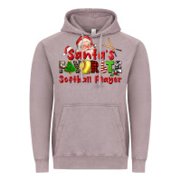 Vintage Zinc santas favorite softball player Vintage Hoodie - CowGirlArtShop