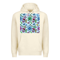 Sandshell Science Teacher Seamless Pattern Premium Hoodie - BundleAndBundleShop