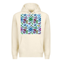 Tofu Science Teacher Seamless Pattern Premium Hoodie - BundleAndBundleShop