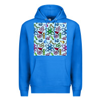 True Royal Science Teacher Seamless Pattern Premium Hoodie - BundleAndBundleShop