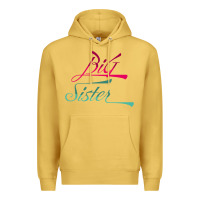 Antique Gold Big Sister love Big Sis Gift ba Premium Hoodie - minhPixels