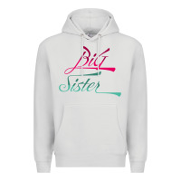 Dove Grey Big Sister love Big Sis Gift ba Premium Hoodie - minhPixels