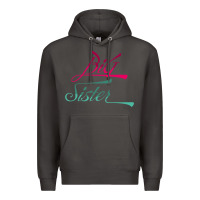 Smoke Big Sister love Big Sis Gift ba Premium Hoodie - minhPixels