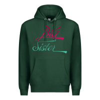 Sports Green Big Sister love Big Sis Gift ba Premium Hoodie - minhPixels
