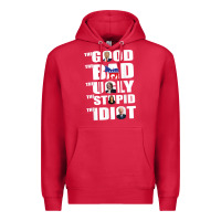 Cardinal The Good The Bad The Ugly The Stupid The Idiot Politics TShirt Premium Hoodie - minhPixels